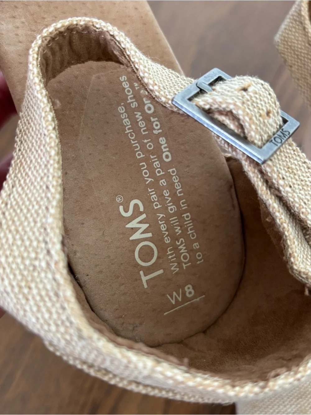 Toms wedge sandals